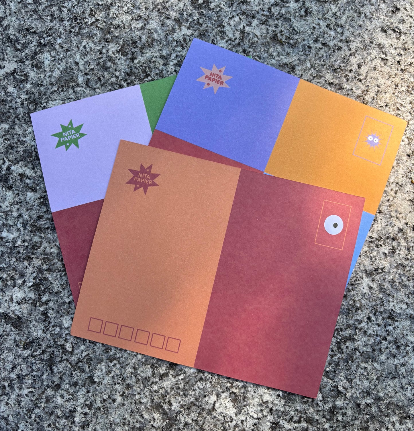 Lots de 2 Cartes postales
Nita monsters