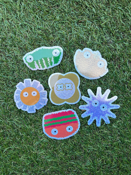 Pack de stickers                  Collection Nita monster