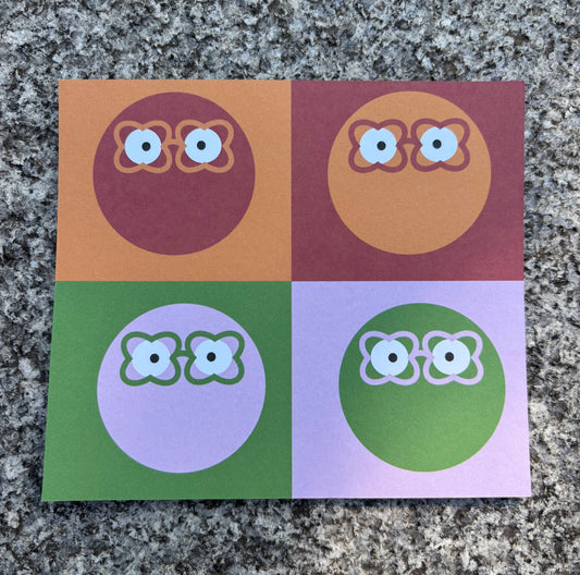 Carte postale N-1                      Collection Nita monster