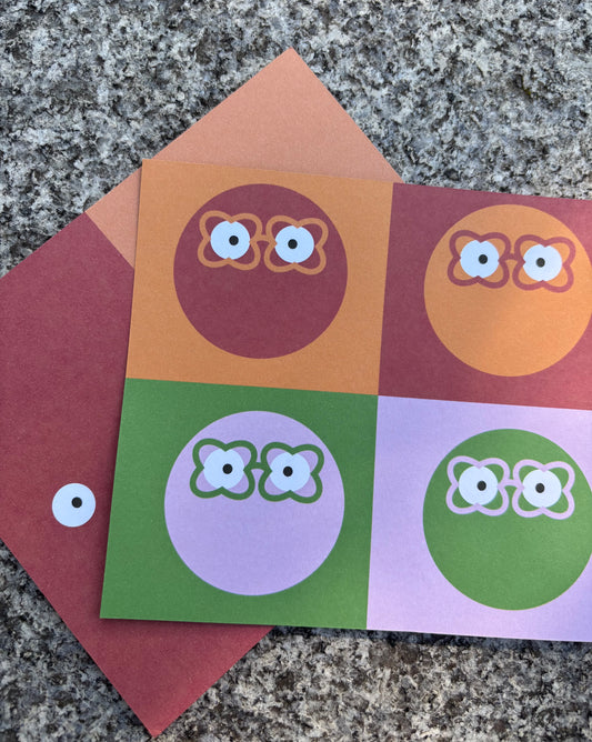 Lots de 2                              Cartes postales            
Nita monsters